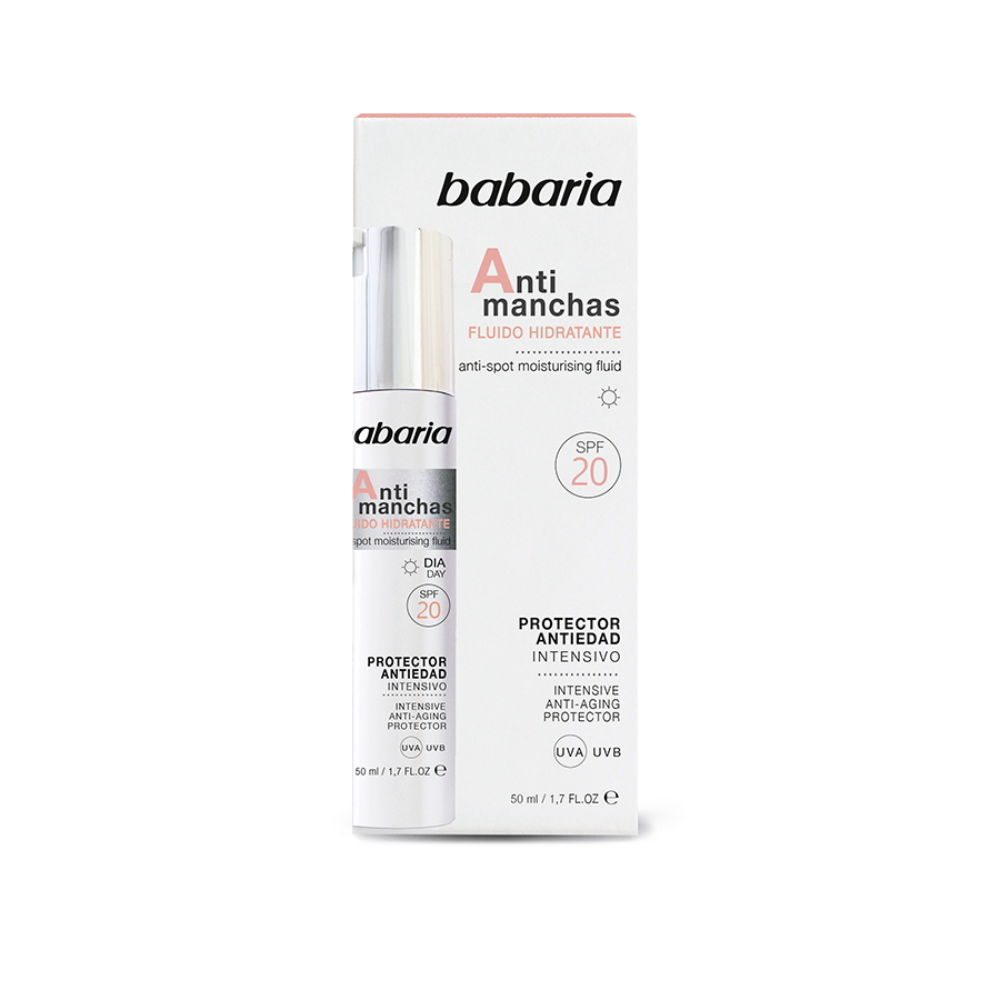 Babaria fluido hidratante anti manchas