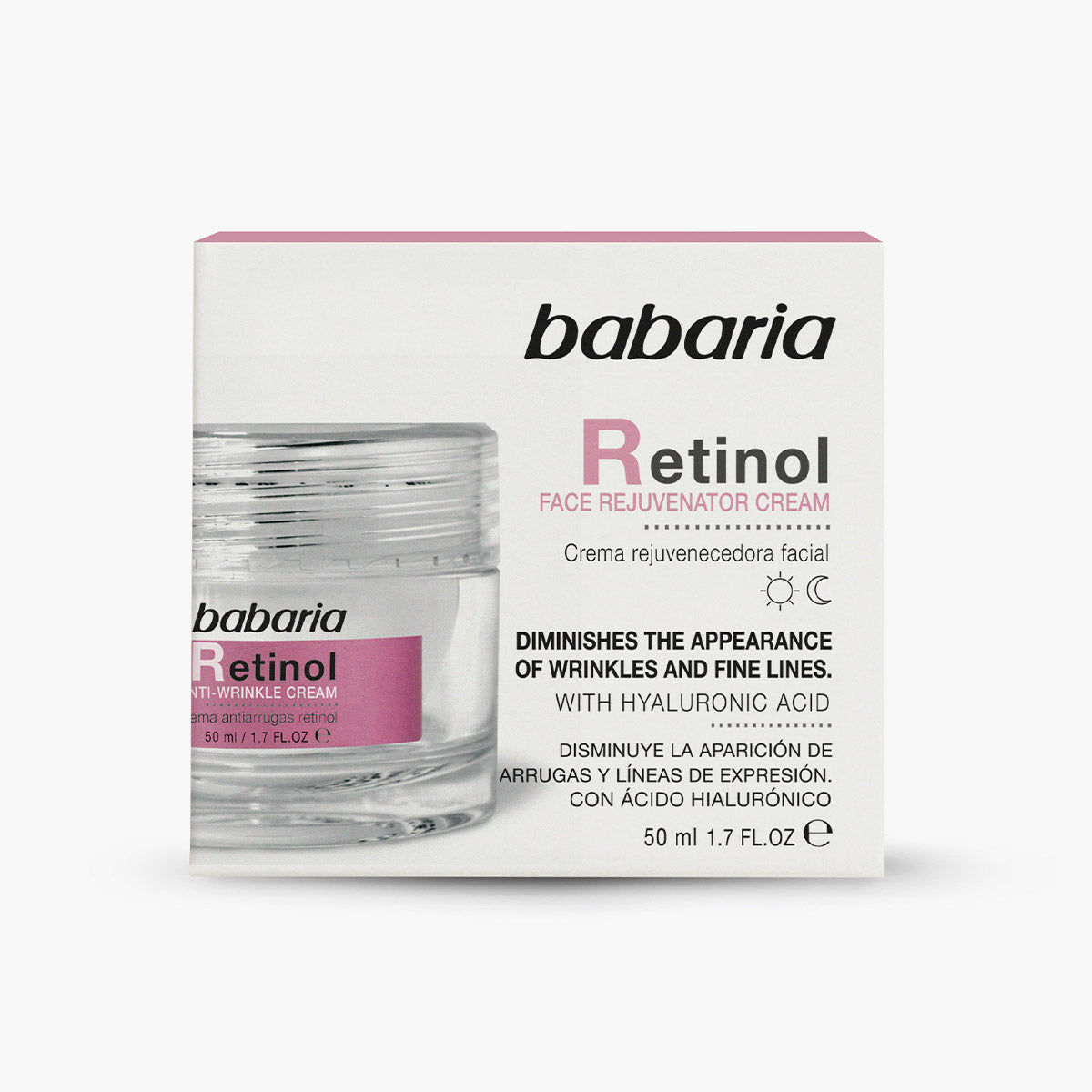 Babaria crema anti-arrugas facial con retinol
