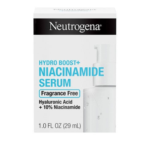 Neutrogena serum niacinamida 10% hydro boost + ácido hialurónico