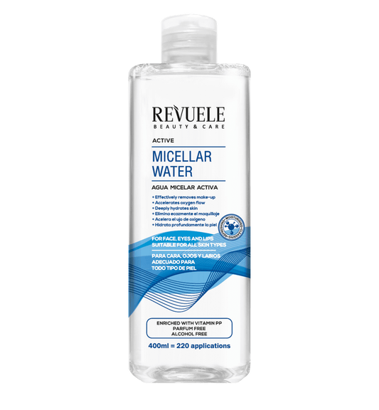 Revuele agua micelar activa todo tipo de piel