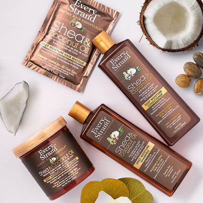 Every Strand shampoo de coco y karité para rizos