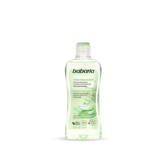 Babaria Tonico facial calmante aloe
